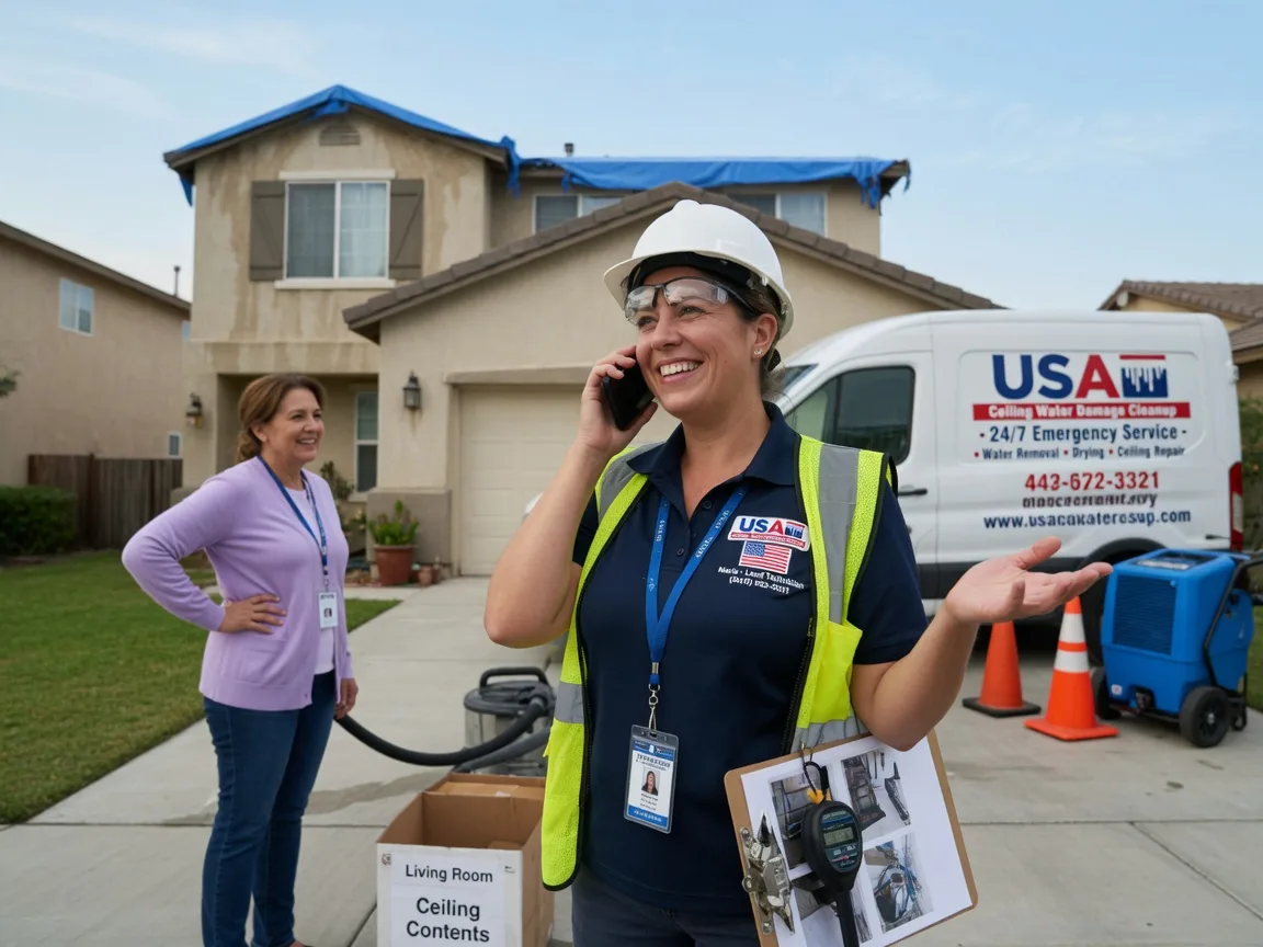 Ceiling Water Damage Restoration German Valley, IL FAQs